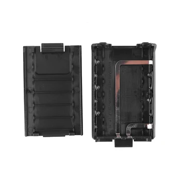 1шт 6 x AAA Расширенный Батарейный Отсек Коробка Батарейный блок корпус для Baofeng UV5R/UV5RB/UV5RE/UV5REPLUS/UV5R + UV-5R UV-5RA + UV-5RA
