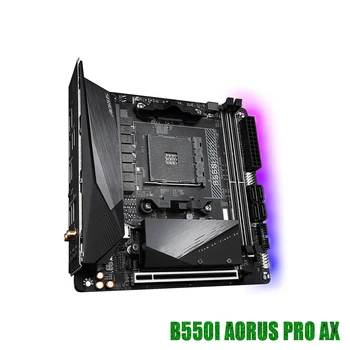 Настольная материнская плата B550 AM4 DDR4 64GB PCI-E 4.0 Mini-ITX для Gigabyte B550I AORUS PRO AX