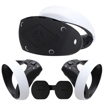 Комплект Защитных Чехлов VR Для PS VR2 Гарнитуры, Ручка Контроллера, Защита От царапин, Силиконовый Чехол Для Очков PSVR2, Аксессуары