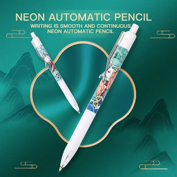 Модный неоновый механический карандаш CHEN LIN National 0,5 /0,7 мм, высококачественные автоматические карандаши для письма, школьные карандаши, канцелярские принадлежности