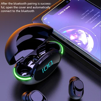 Новые оригинальные наушники Bluetooth TWS Беспроводные наушники Y80 Гарнитура Спортивные наушники с водонепроницаемым шумоподавлением для Huawei iphone