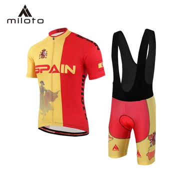 MILOTO Летний Комплект из джерси для велоспорта, Дышащая Велосипедная одежда MTB, Одежда для велоспорта, Одежда для горного велосипеда, Майо, Ropa Ciclismo