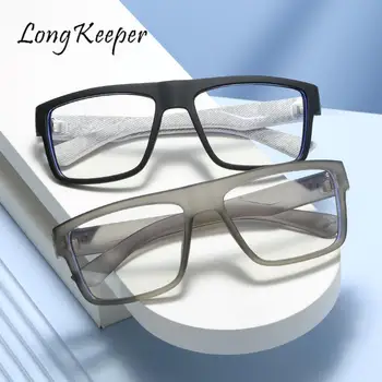 Квадратные антисиневые очки для женщин, мужчин, Винтажные модные прозрачные очки для защиты от компьютера, Оптические очки, Очки 2023 Oculos