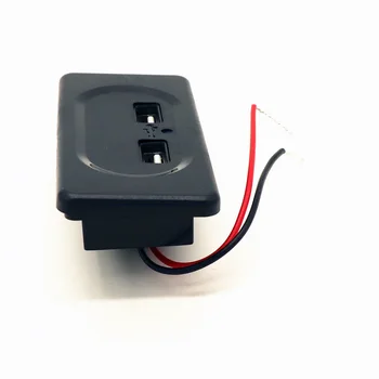 Двухпортовый USB-разъем для зарядки RV, 12 В модифицированная автомобильная розетка, 24 В автомобильное зарядное устройство