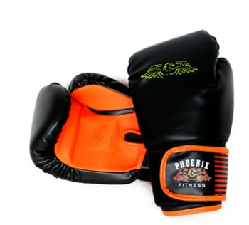 Высококачественные Детские 1 Пара Прочных Боксерских Перчаток Мультяшные Перчатки Для Спарринга Kick Fight Тренировочные Кулаки Из Искусственной Кожи Муай Мешок С Песком