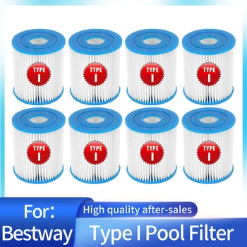 Фильтрующий картридж для бассейнов Bestway Размер I для фильтра для плавательного бассейна Высокоэффективные Элементы Для фильтрующего картриджа насоса емкостью 330 Галлонов