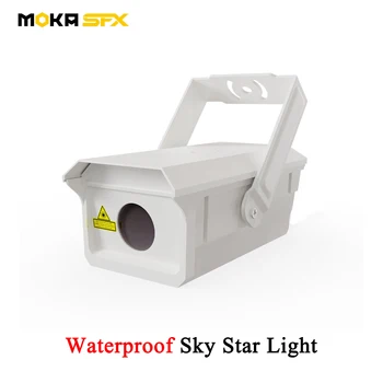Лазерный Проектор MOKA SFX Outdoor Star Sky Водонепроницаемое Осветительное Оборудование для Сценической Площадки Square Park 7 Цветов Beam Effect Show