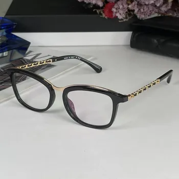 2023 Роскошный бренд Прозрачные Компьютерные очки Оправа Женские очки с защитой от синего света Блокирующие Очки Оптические очки для очков