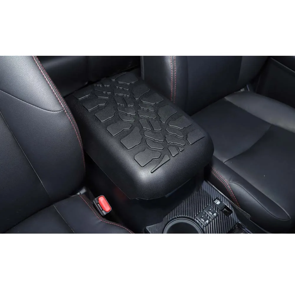Для Toyota 4Runner 2017 + ящик для хранения автомобильного подлокотника, резиновая накладка, аксессуары для салона автомобиля
