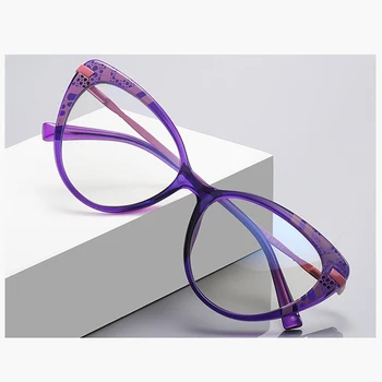 2023 Роскошные оптические очки с синим светом, женские оправы, компьютерные очки 