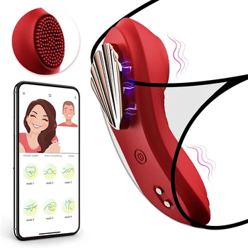Приложение Bluetooth Вибраторы для Женщин Носимые Трусики G Spot Секс Игрушки Магнитный Вибратор Мини Стимулятор Клитора Фаллоимитатор Товары Для Взрослых