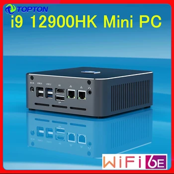 Игровой мини-пк S600 Intel 12th Gen i9 12900HK i7 Dual LAN Мини-настольный компьютер 8K HTPC PCIE4.0 Windows 11 Pro WiFi6E BT5.2