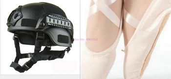 от dhl или FedEx 20 шт., уличный шлем, военно-тактический шлем, защита от пейнтбола Airsofty, бейсджампинг + танцевальная обувь
