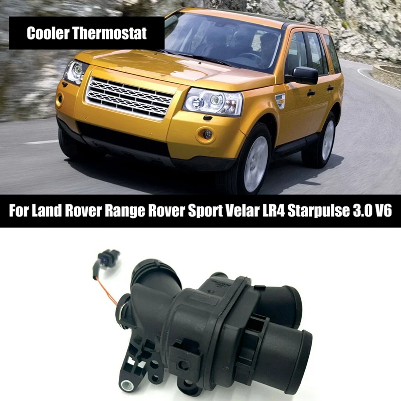 Автомобильный Термостат Охладитель Термостат LR117568 Для Land Rover Range Rover Sport Velar LR4 Starpulse 3.0 V6 LR062498 LR069809 LR095895
