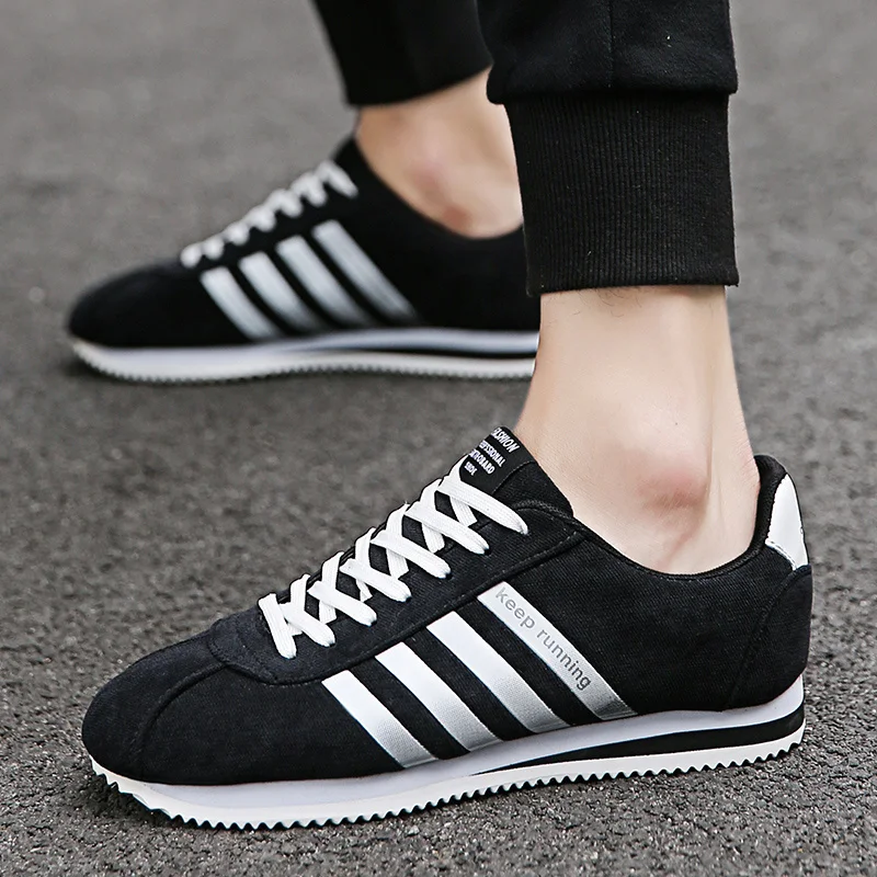Модные мужские кроссовки для бега, комфортная износостойкая спортивная обувь, летние дышащие мужские кроссовки на шнуровке