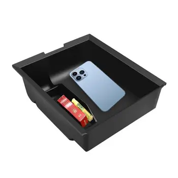 Ящик для хранения автомобильного подлокотника, контейнер для центрального управления, ящик для хранения очков, аксессуары для салона автомобиля для Tesla Model 3, модель Y