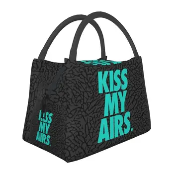 Портативный ланч-бокс Kiss My Airs для женщин, многофункциональный термоохладитель, сумка для ланча с пищевой изоляцией, Дорожный рабочий контейнер Pinic