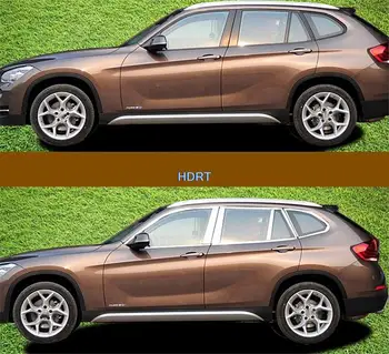Защитная Накладка для литья под давлением из нержавеющей стали для BMW X1 2012-2015 Для литья под давлением для стайлинга автомобилей