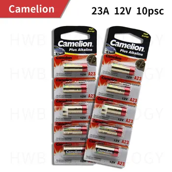 Оптовая продажа 10 шт./лот Новый 12V Camelion A23 23A Ультращелочная батарея/батареи сигнализации Бесплатная доставка