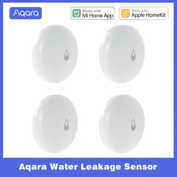 Датчик утечки воды Aqara Детектор погружения в воду IP67 Умный дом Дистанционная сигнализация Замачивания для Xiaomi или Apple Homekit