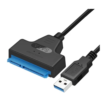 Кабель USB Sata Адаптер Sata 3 к USB 3.0 Кабель-адаптер USB Sata Поддержка 2,5 Дюйм(ов) Ssd Hdd Жесткий Диск