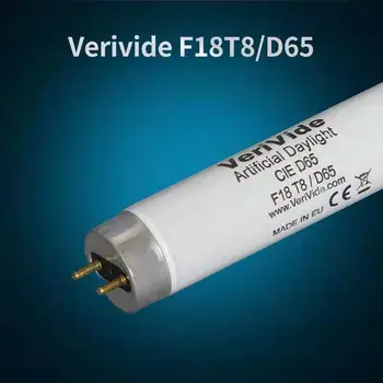 Цветовая температура Verivate Tube F18T8/D65 6500K 18W Стандартный источник света D65 Tube D65