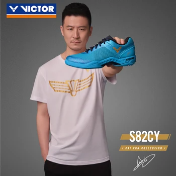 Оригинальные кроссовки Victor для бадминтона, новое поступление, мужские и женские теннисные туфли для бадминтона, спортивные кроссовки CaiYun S82CY