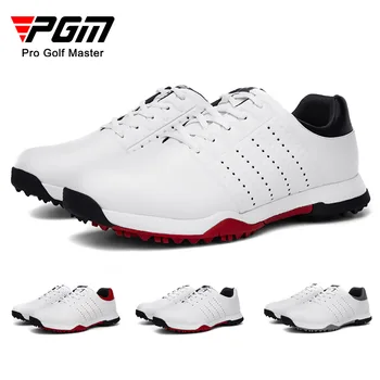 Мужская обувь для гольфа PGM, водонепроницаемая обувь, нескользящая дышащая летняя обувь для гольфа